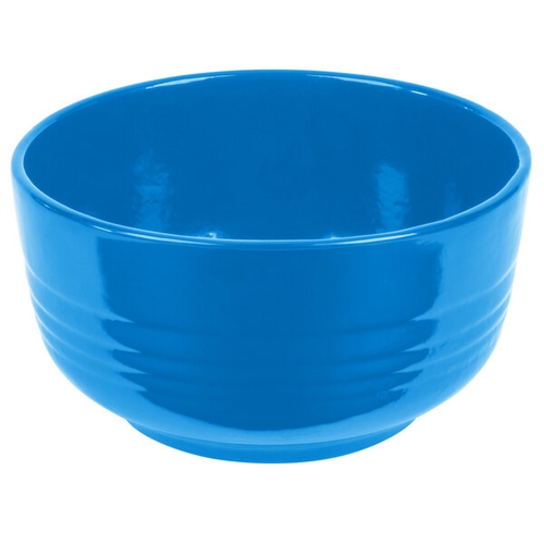 TableCraft CW3170SBL Cold Holding 3.5 qt. Sky Blue Finish Round Aluminum Bowl