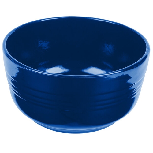 TableCraft CW3180CBL Cold Holding 6.75 qt. Cobalt Blue Finish Aluminum Fruit Bowl