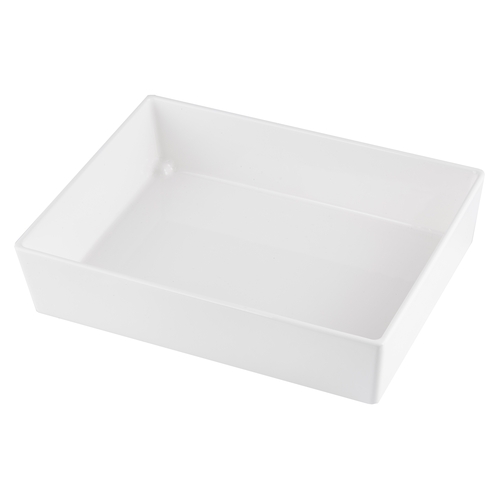 TableCraft CW5004W Simple Solutions™ Half Size 5 Qt. Aluminum Bowl