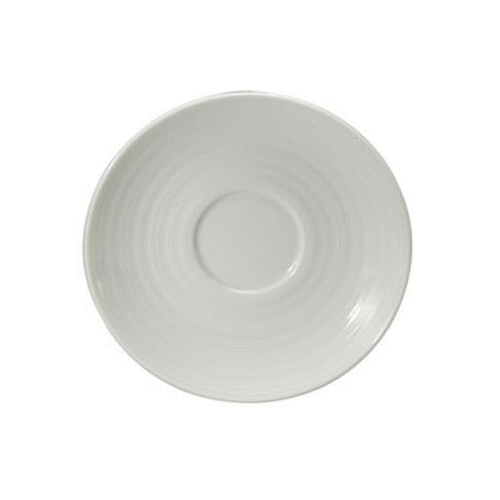 Oneida R4570000500 Sant' Andrea Boticeli Bright White 6" Ceramic Saucer - 3 Doz