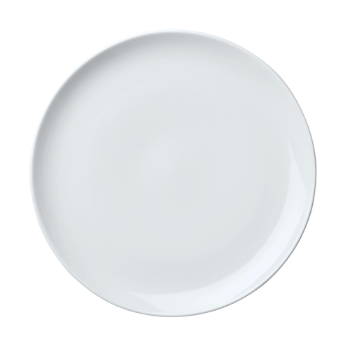 Oneida L7320000123C Luzerne Sentosa Bright White 7" dia. Porcelain Plate - 4 Doz