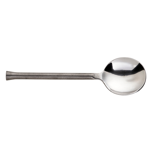 Oneida B582SBLF Wyatt Relic™ Finish 6.2" Heavy Weight Bouillon Spoon - 1 Doz