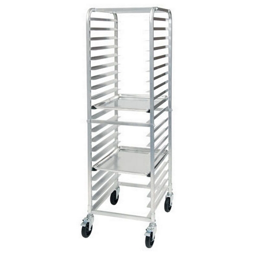 Winco AWRK-20 Full Height Mobile Sheet Pan Rack w/ (20) Full-Size Pan Cap.