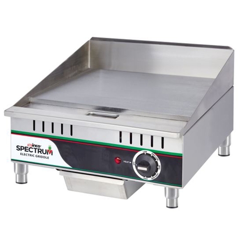 Winco EGD-16M Spectrum™ Countertop Electrical 16" Griddle - 1750 Watts