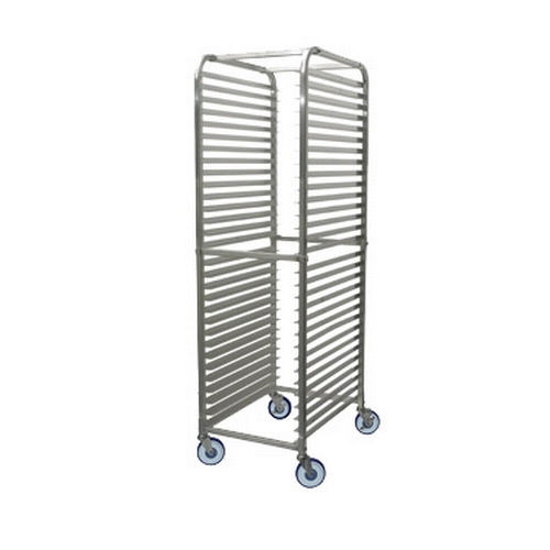 Winco ALRK-30BK Full Height Mobile Sheet Pan Rack w/ (30) Full-Size Pan Cap.