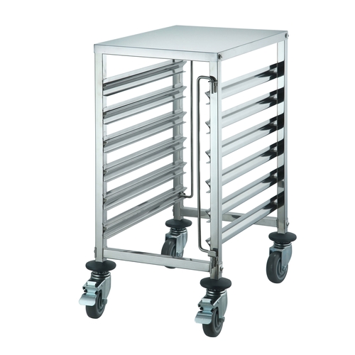 Winco SRK-12 Half Height Undercounter Stainless Steel Food Pan Rack 