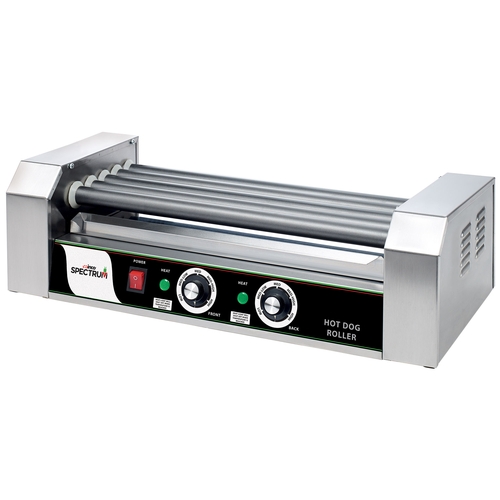 Winco EHDG-5R Spectrum™ Countertop Electrical Hot Dog Grill - 700 Watts 