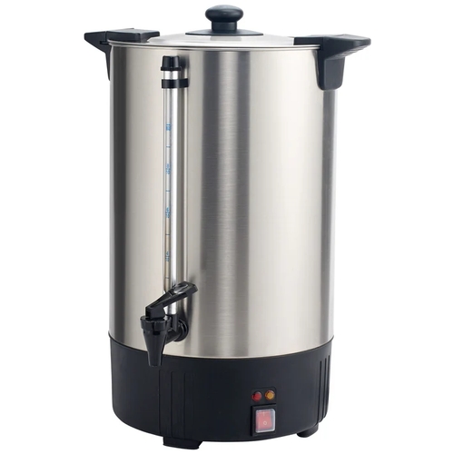 Winco ECU-100A-I Stainless Steel 4 Gallon Coffee Urn w/ Twist Locking Lid