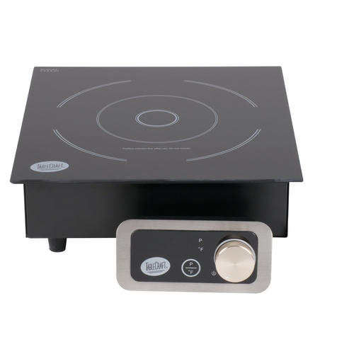 TableCraft CW40196 Countertop Drop-In Single Burner Induction Cooktop