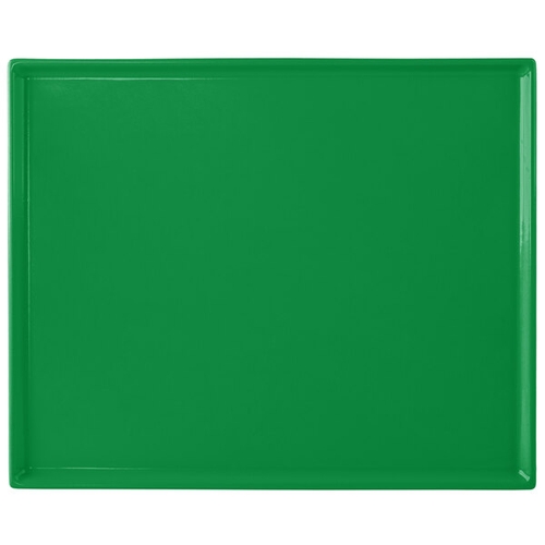 TableCraft CW2112GN Rectangular Half Size Cooling Serving Tray - Green