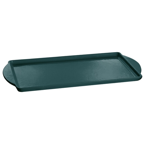 TableCraft CW4220HGN Rectangular 13.5"x24.25" Aluminum Display Tray- Hunter Green