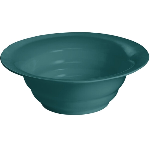 TableCraft CW3120HGN 10 qt. Cast Aluminum Wide Rim Salad Bowl - Hunter Green