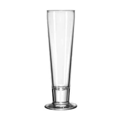 Libbey 3828 Catalina 12 oz Clear Footed Pilsner Glass - 2 Doz