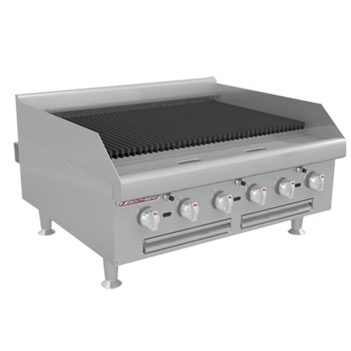 Southbend HDC-36-316L Outdoor Countertop 36" Charbroiler w/ 6 Burners- 120K BTU/HR