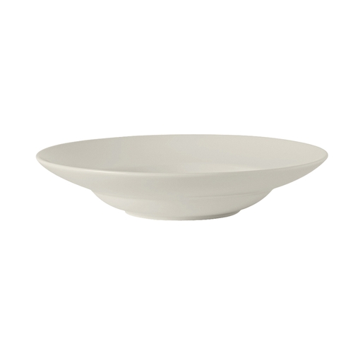 Tuxton China Inc AMU-063 AlumaTux© Pearl White Ceramic 10.5 Oz. Pasta Bowl - 1 Dz