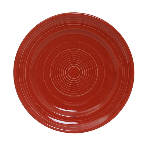 Tuxton China Inc CQA-090 DuraTux© Concentrix Cayenne Ceramic 9" Plate - 2 Dz
