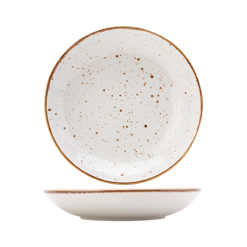 Tuxton China Inc GRA-412 TuxTrendz© Agave Ceramic 43 oz. Pasta Bowl - 1 Dozen