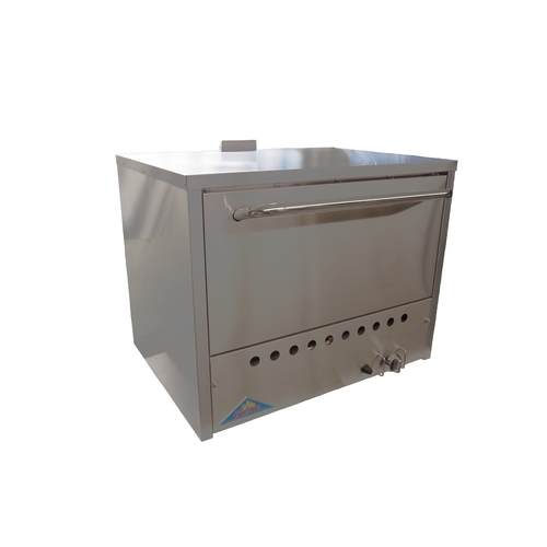 Comstock Castle CC-PO19 19.5" Wide Gas Countertop Double Deck Pizza Oven