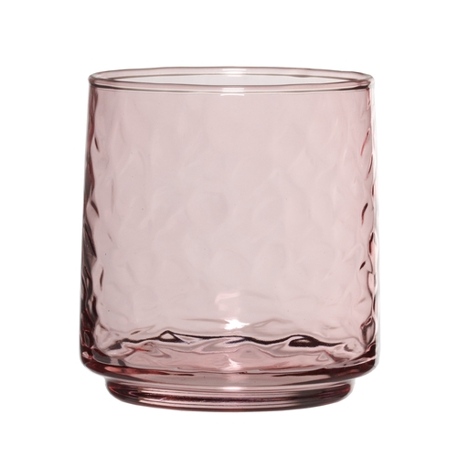 Anchor Hocking 15105L24 Brockhill Rosewater 12 oz. Rocks Glass - 1 Dozen