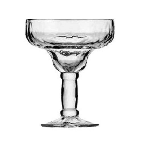Libbey 5784 13.5 oz Rustic Hand Blown Yucatan Margarita Glass - 1 Dozen