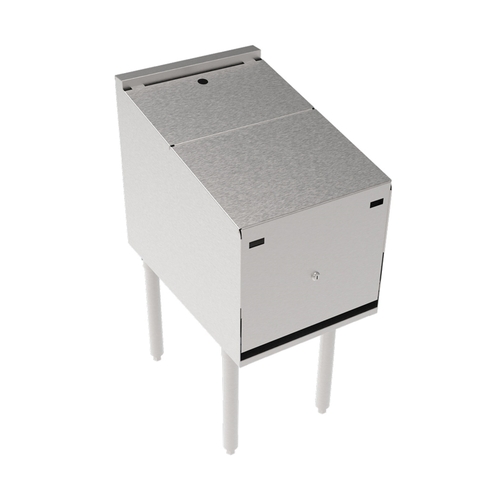 Krowne KR24-ML16-LC Royal Series 16" Wide Underbar Liquor Display With Cover