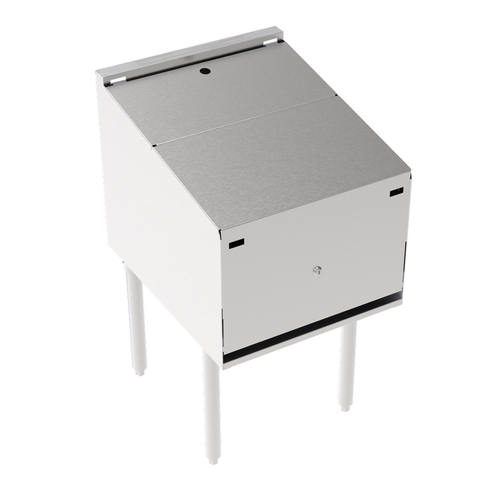 Krowne KR24-ML20-LC Royal Series 20" Wide Underbar Liquor Display With Cover