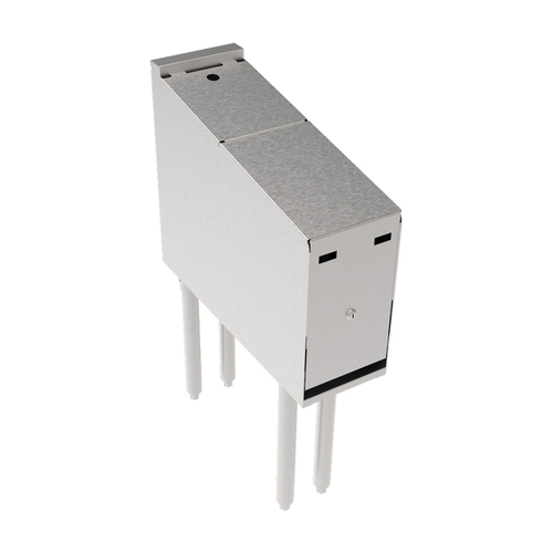 Krowne KR24-ML8-LC Royal Series 8" Wide Underbar Liquor Display With Cover