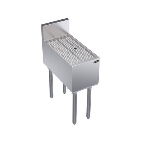 Krowne KR24-GS12 Royal Series 12" Wide Free Standing Underbar Drainboard