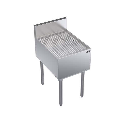 Krowne KR24-GS18 Royal Series 18" Wide Free Standing Underbar Drainboard