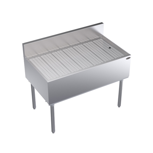 Krowne KR24-GS48 Royal Series 48" Wide Free Standing Underbar Drainboard