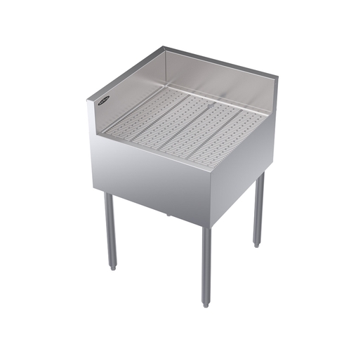 Krowne KR24-C24L Royal Series 24" x 24" Underbar Corner Drainboard