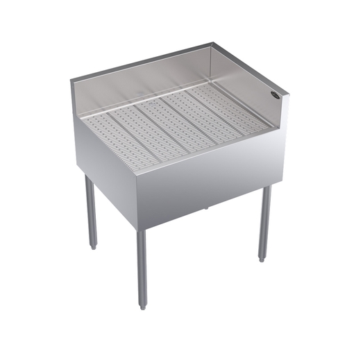 Krowne KR24-C30R Royal Series 30" x 24" Underbar Corner Drainboard