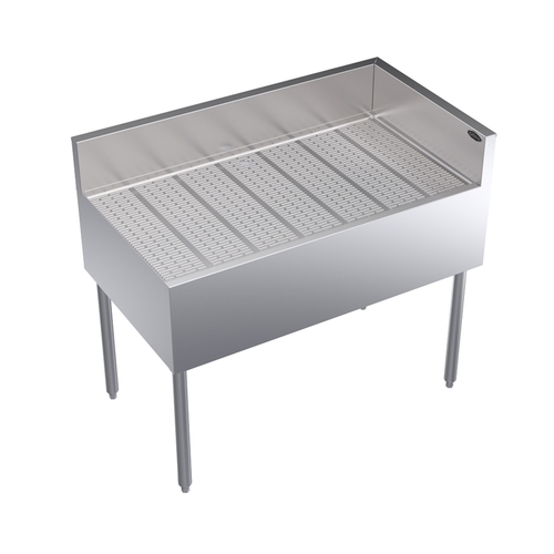Krowne KR24-C42R Royal Series 42" x 24" Underbar Corner Drainboard