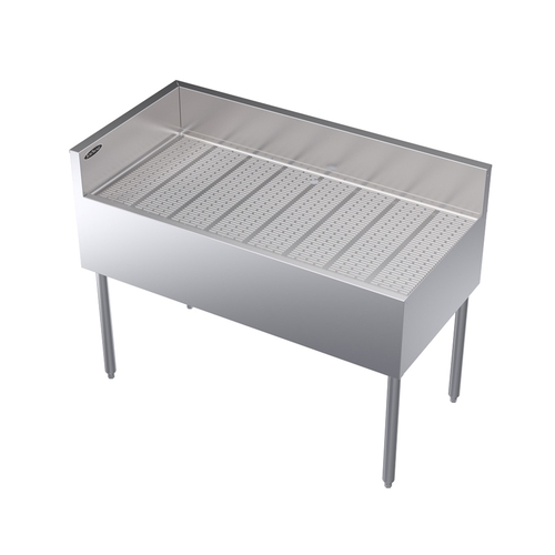 Krowne KR24-C48L Royal Series 48" x 24" Underbar Corner Drainboard