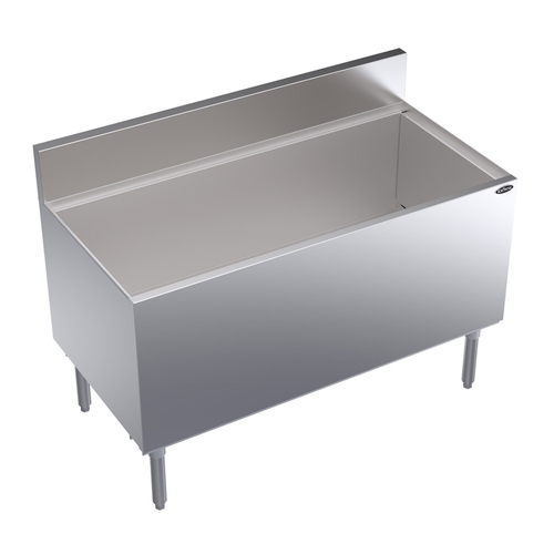 Krowne KR24-48DP-10 Royal Series 48" Wide Underbar Ice Bin With Cold Plate