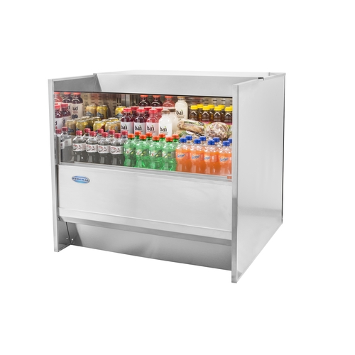Federal Industries UCR3633S 36" Undercounter Self-Serve Refrigerated Display Case