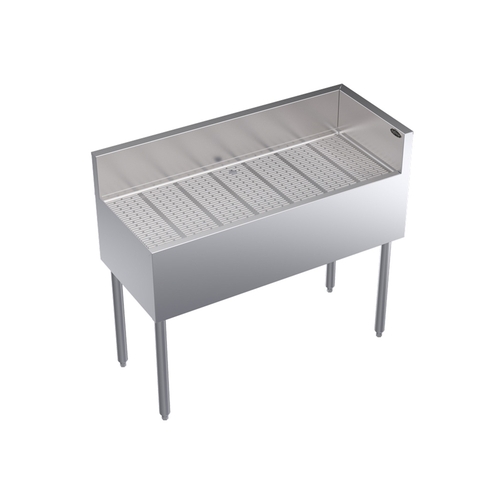 Krowne KR19-C42R 42" x 19" Underbar Corner Drainboard