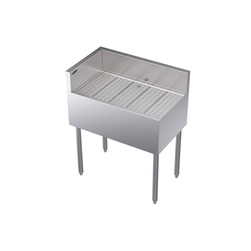 Krowne KR19-C30L 30" x 19" Underbar Corner Drainboard