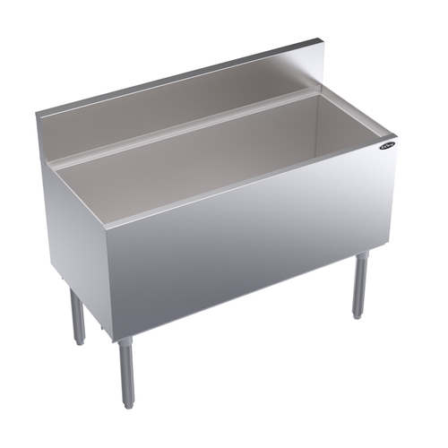 Krowne KR19-42DP 42" Wide Underbar Ice Bin