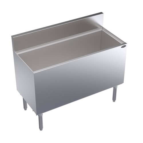 Krowne KR19-42DP-10 42" Wide Underbar Ice Bin With Cold Plate
