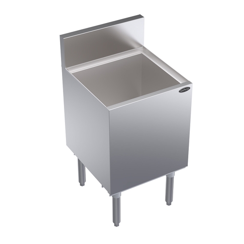 Krowne KR19-18DP-7 18" Wide Underbar Ice Bin With Cold Plate