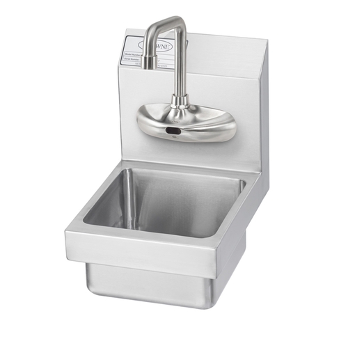 Krowne HS-61 9" Wide MiniMax Wall Mounted Hand Sink