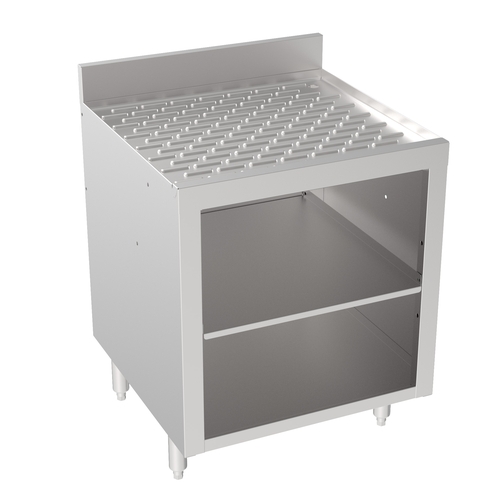 Krowne 18-GSB3 24" Wide Two Level Underbar Glass Rack Storage Unit