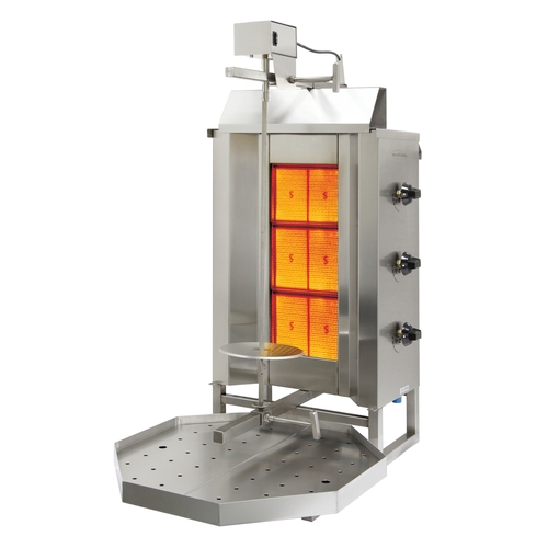 Eurodib VGB3 88lb Capacity Vertical Gyro Broiler