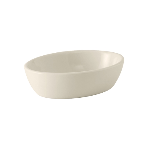 Tuxton China Inc BEK-160 16 oz American White/Eggshell Ceramic Baking Dish - 1 Dz