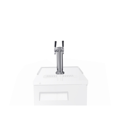 Atosa W0699063 OEM Replacement Draft Beer Cooler Faucet Tower w/ 2 Taps