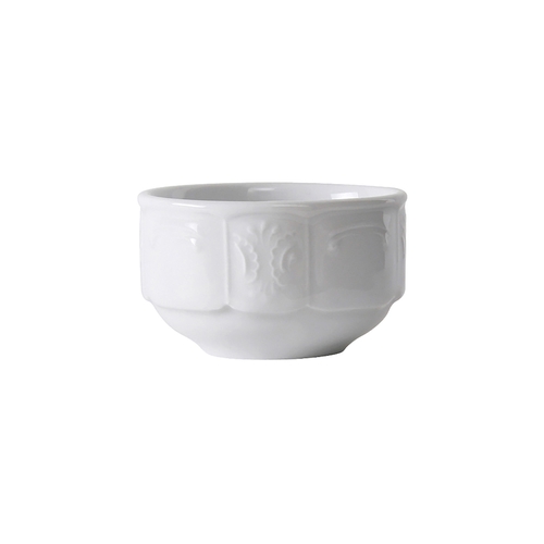 Tuxton China Inc CHB-070 Chicago 7 oz. Porcelain White Bouillon Cup - 3 Doz
