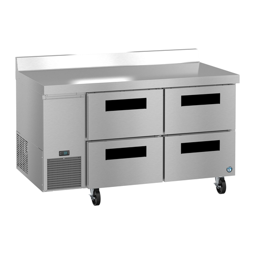 Hoshizaki WLR60B-D4 60" Wide 17.2 Cubic Foot Four Drawer Worktop Refrigerator