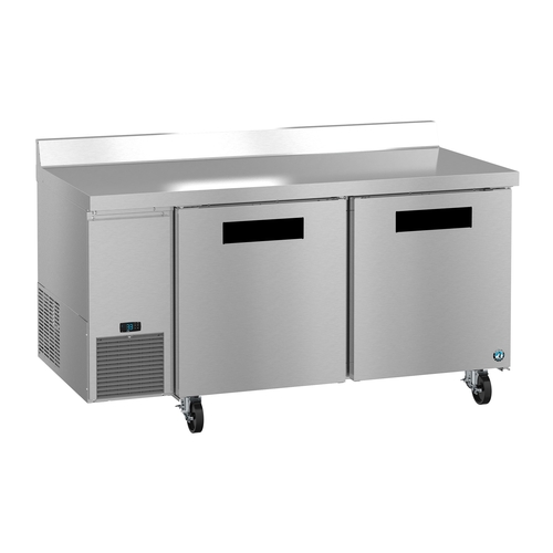 Hoshizaki WLF67B 67" Wide 20 Cubic Foot Two Door Worktop Freezer