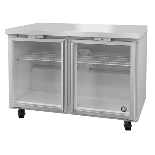 Hoshizaki UR48B-GLP01 48" Wide Two Glass Door Undercounter Refrigerator